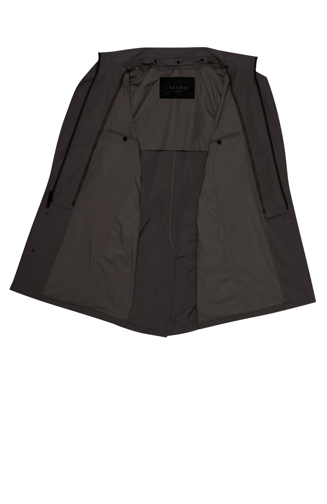 Fox Black Water Repellent Topcoat - Image 5