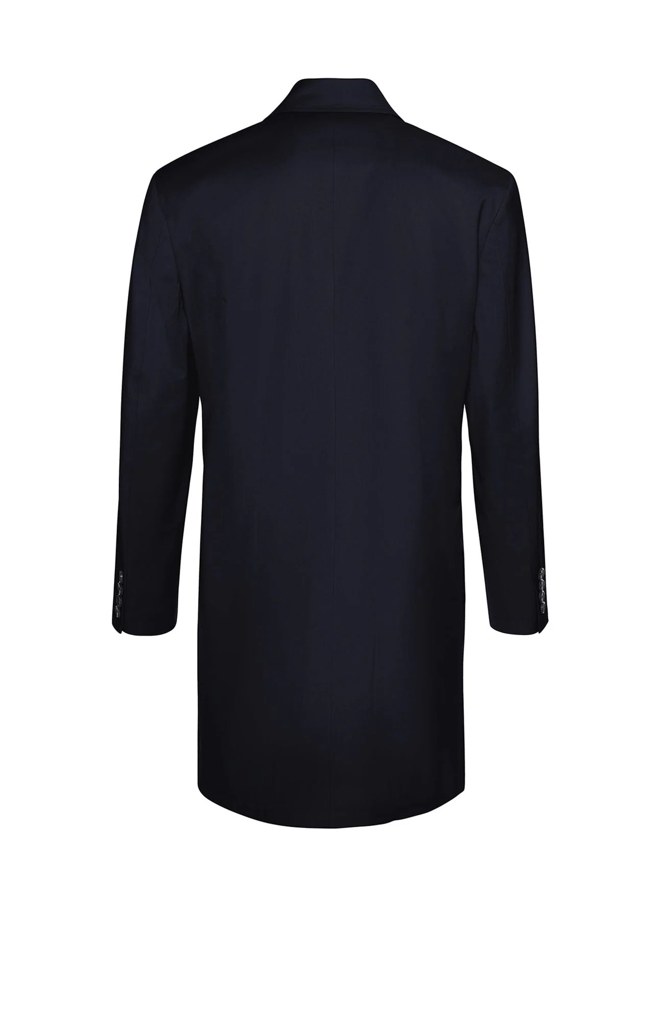 Jax Black Water Repellent Wool Coat - Image 3
