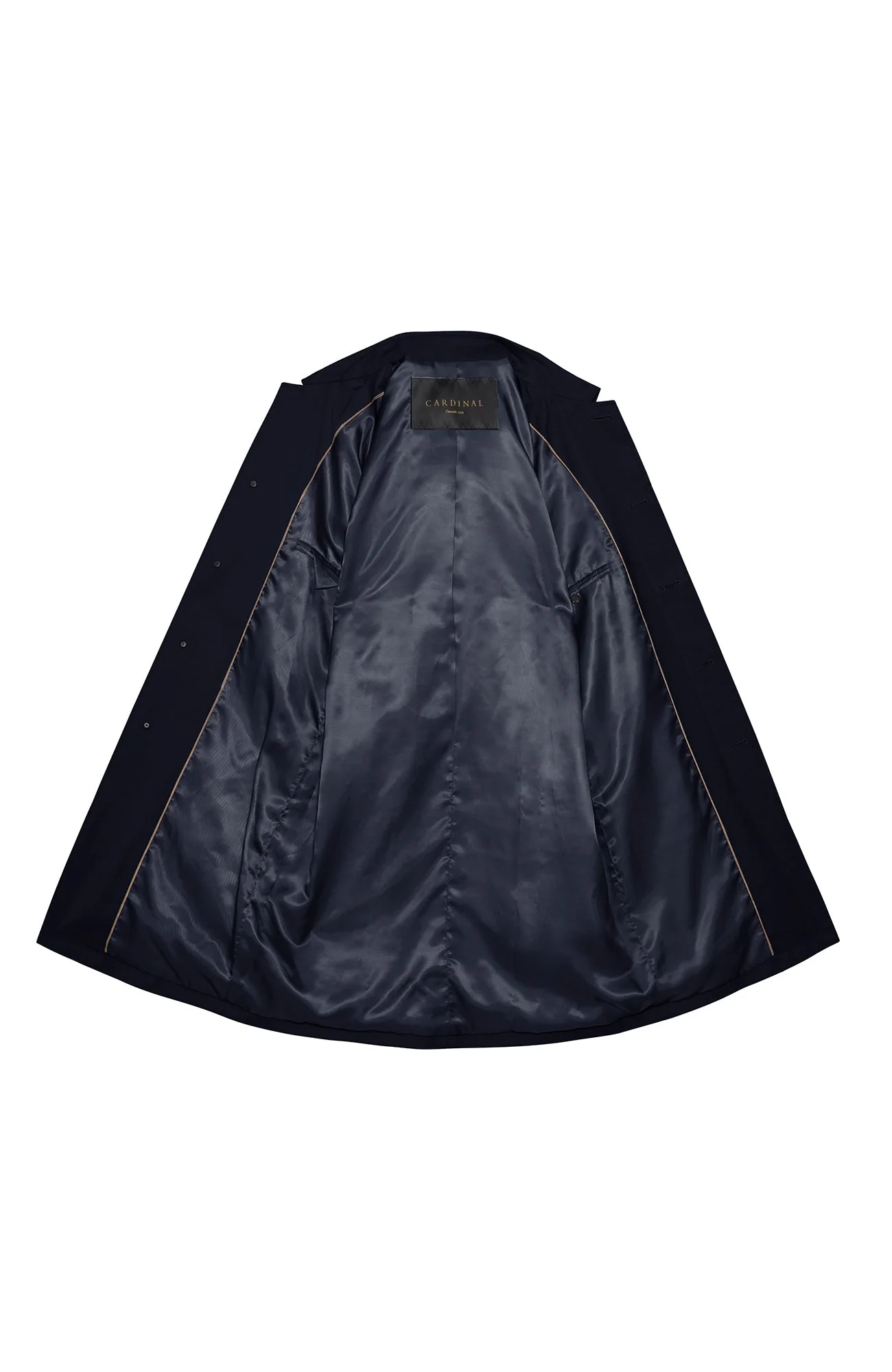Jax Black Water Repellent Wool Coat - Image 5