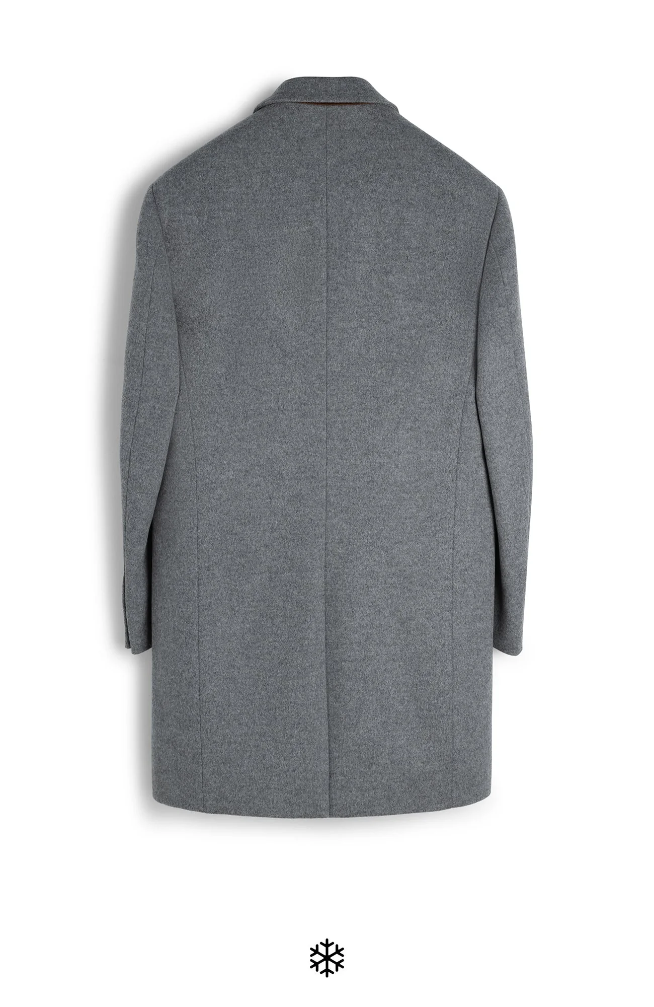 Sutton Light Gray Wool Topcoat - Image 4