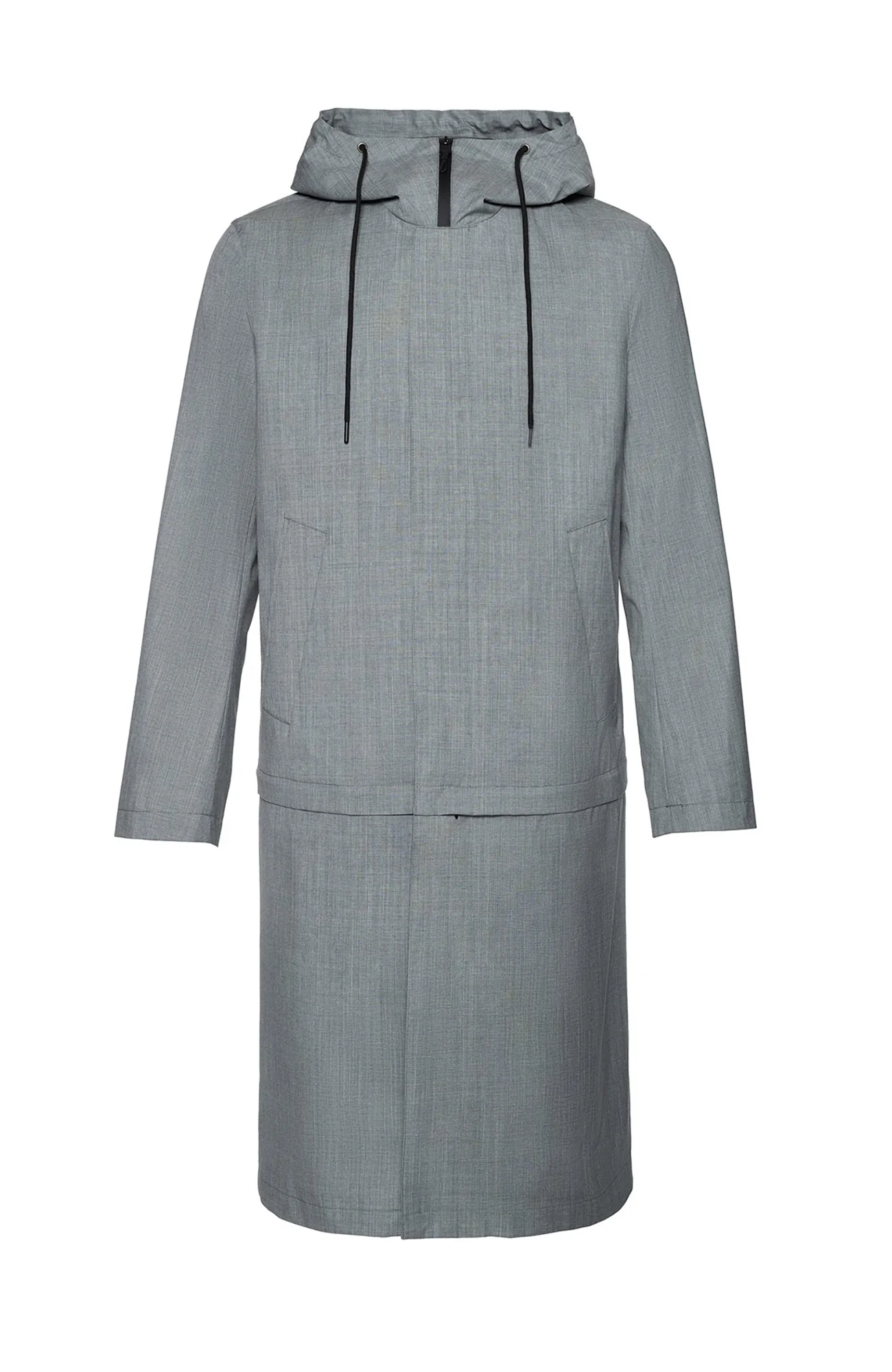 Trent Light Grey Water Resistant Topcoat - Image 3