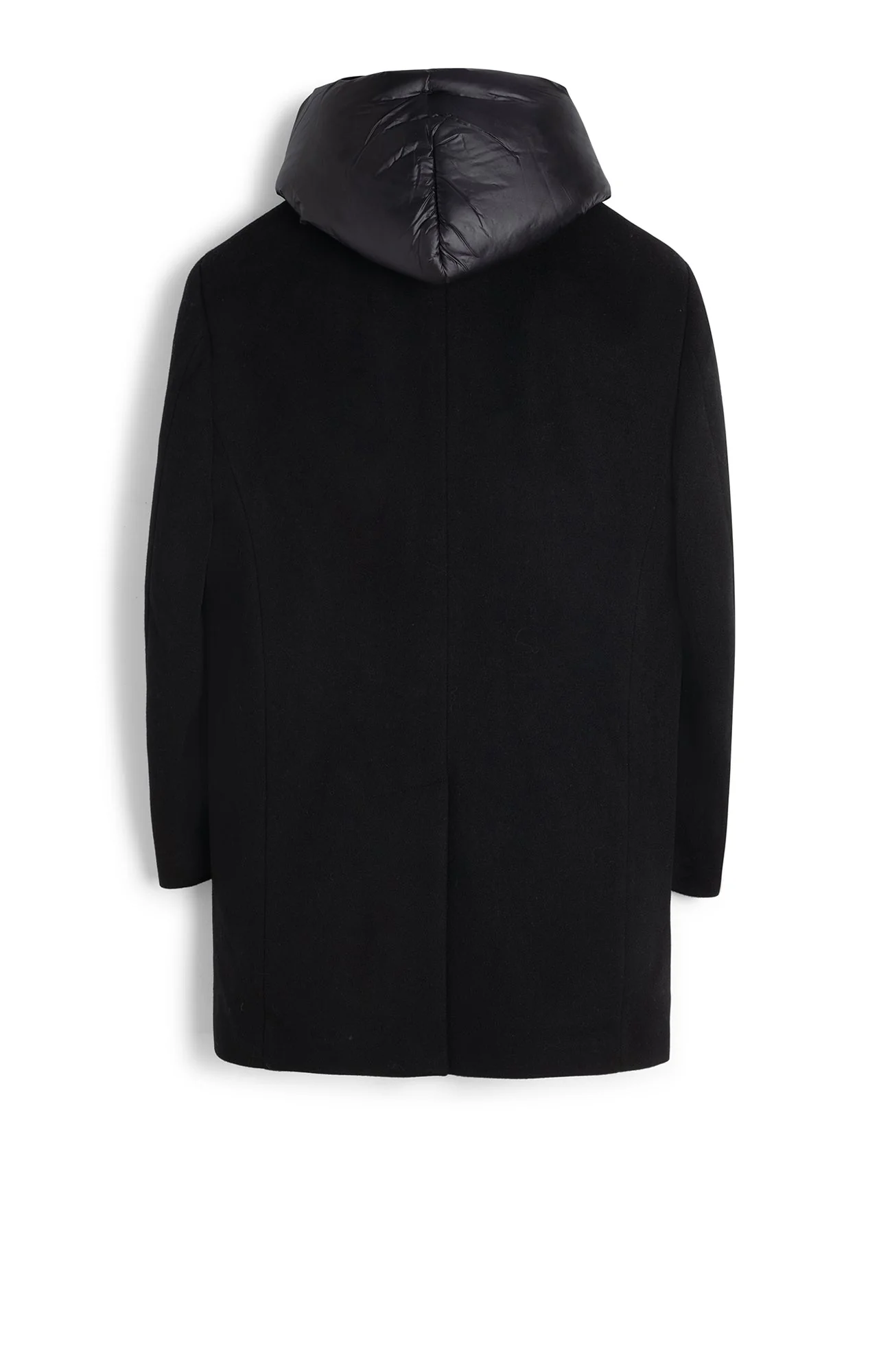 Trenton Black Wool & Cashmere Topcoat - Image 6