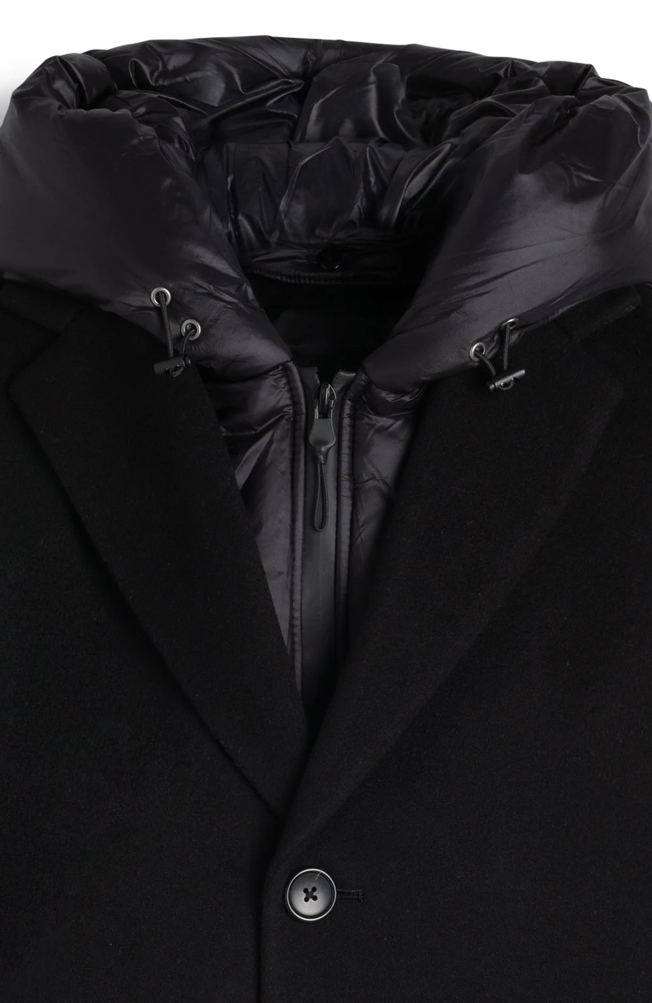 Trenton Black Wool & Cashmere Topcoat - Image 8